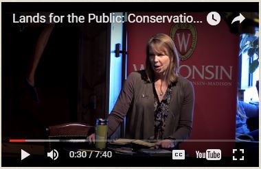 Janet Silbernagel speaking at Science on Tap